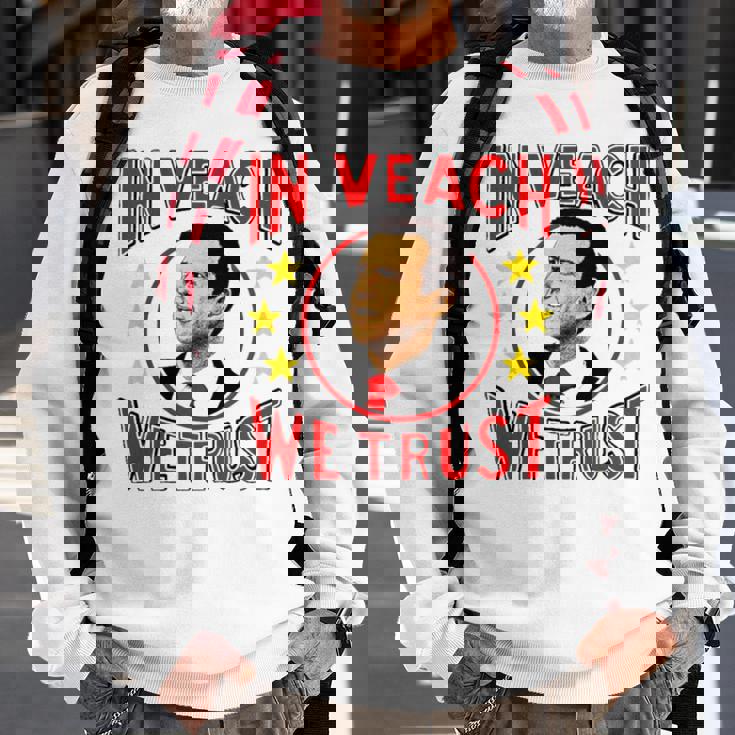 In Brett Veach We Trust Sweatshirt Gifts for Old Men