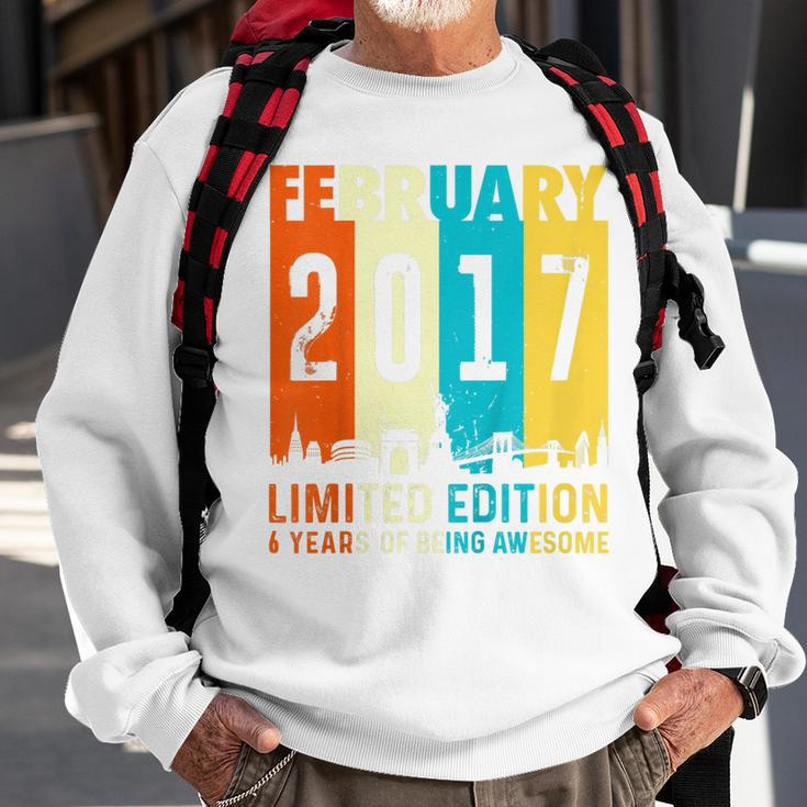 Kinder 6 Limitierte Auflage Hergestellt Im Februar 2017 6 Sweatshirt Geschenke für alte Männer