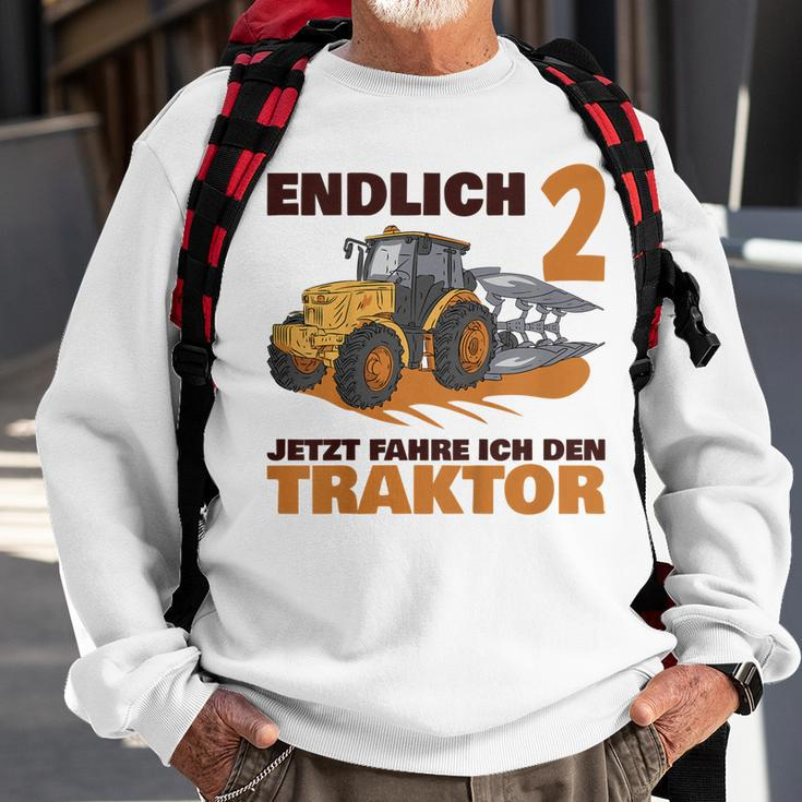 Kinder Traktor Sweatshirt Endlich 2 Jahre: Jetzt Fahre Ich für Jungen Geschenke für alte Männer