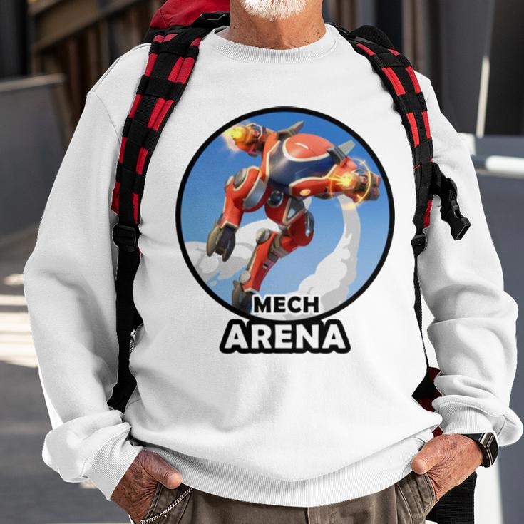 Lets Play Amazing Battle Daemon X Machina Sweatshirt Gifts for Old Men