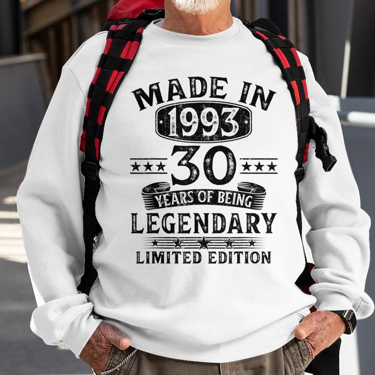 Made In 1993 Limited Edition 30 Year Old 30Th Birthday Gifts Sweatshirt Gifts for Old Men