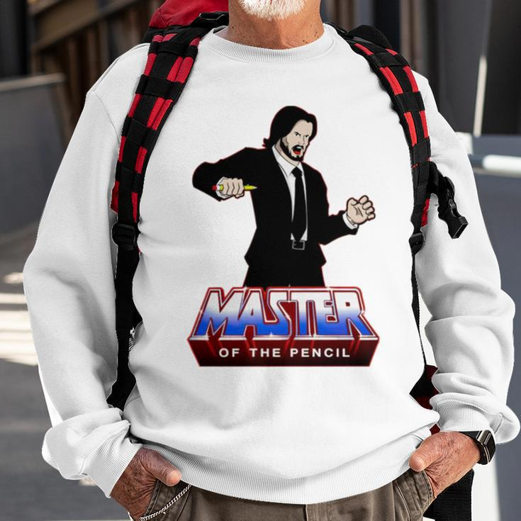 Master Of The PencilSweatshirt Gifts for Old Men