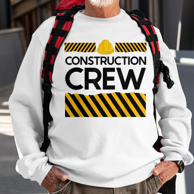 Matching Boys And Dad Construction Digger Birthday Outfit Sweatshirt Gifts for Old Men