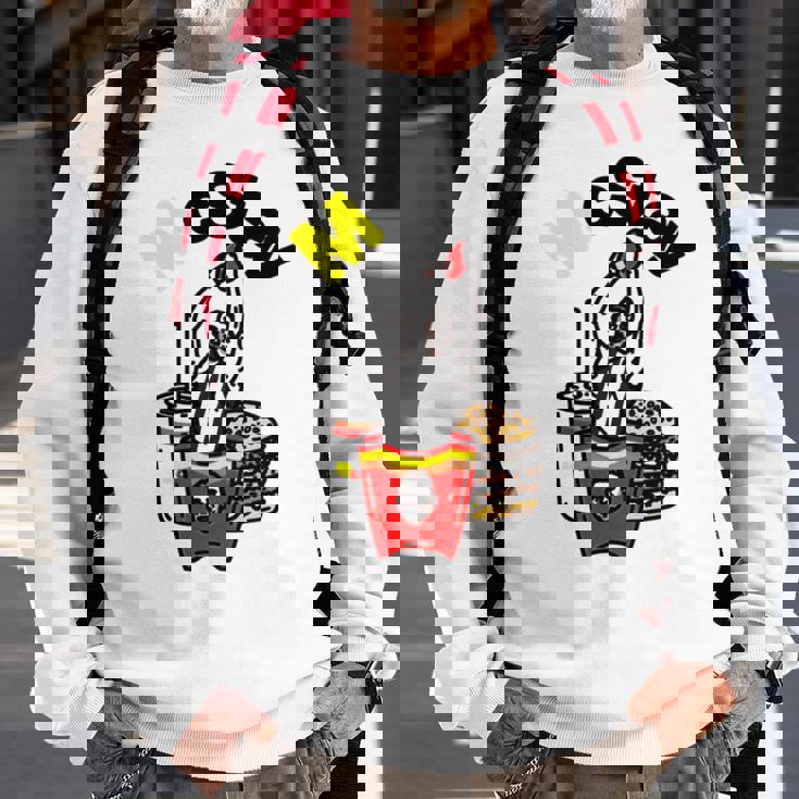 Mcstay Value Meal Sweatshirt Gifts for Old Men