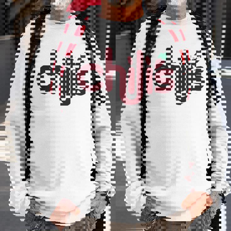 Mike Golic Jr Wearing ChilisSweatshirt Gifts for Old Men