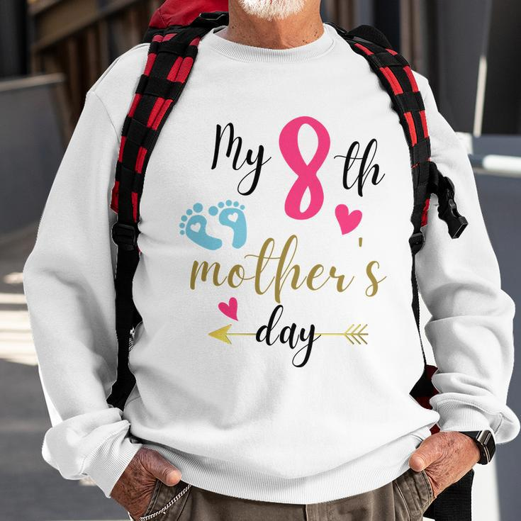 My Eighth Mothers Day Sweatshirt Gifts for Old Men