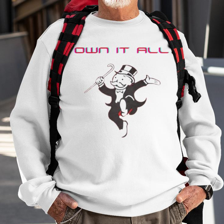 Own It All Monopoly Sweatshirt Gifts for Old Men