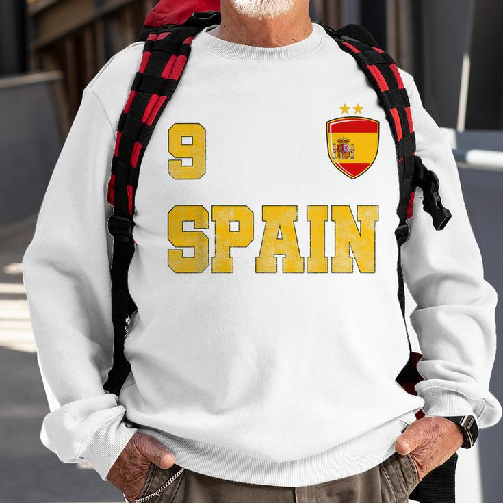 Spain Soccer Spanish Football Number Enine Futebol Jersey Men Women Sweatshirt Graphic Print Unisex Gifts for Old Men