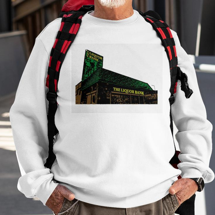The Liquor Bank Sweatshirt Gifts for Old Men