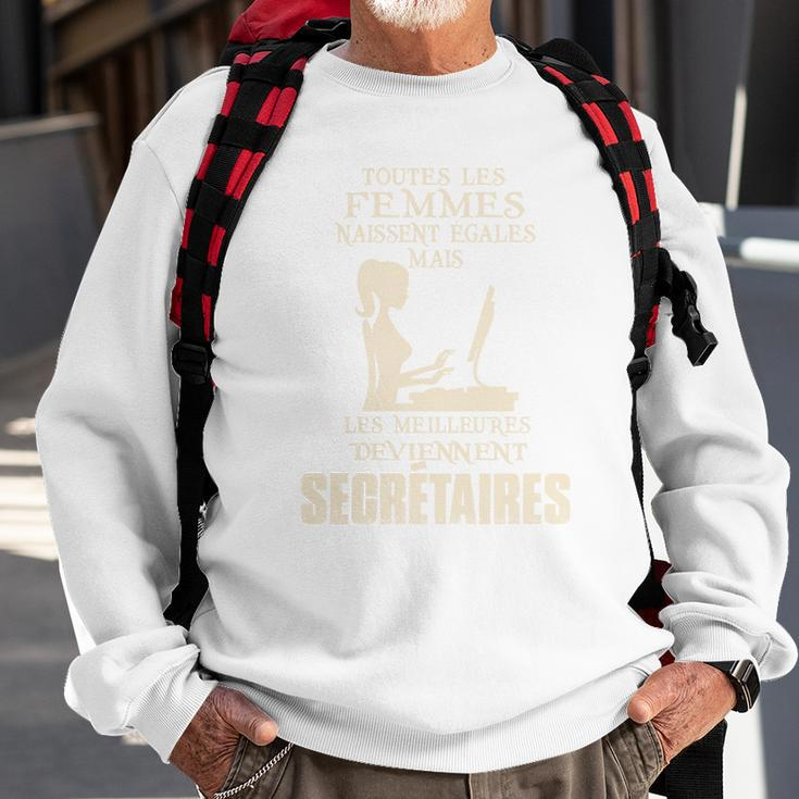 Toutes Les Femmes Secrétaires Sweatshirt, Bestes Geschenk für Sekretärinnen Geschenke für alte Männer
