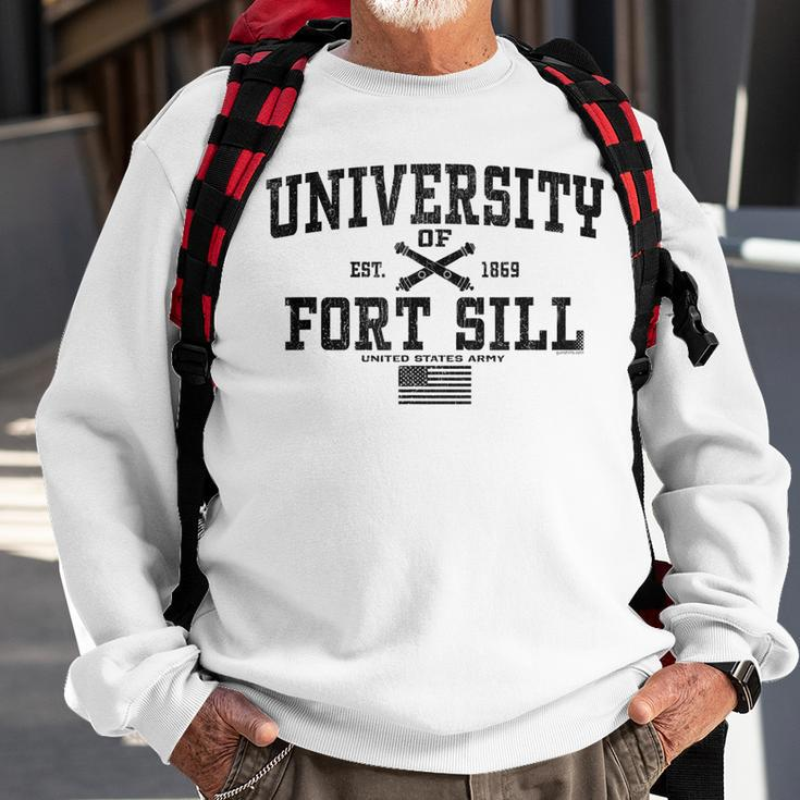University Of Fort Sill Us Army Artillery School Oklahoma Sweatshirt Gifts for Old Men