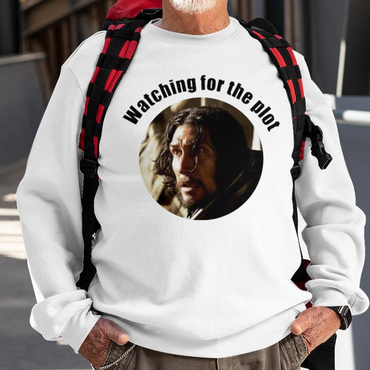 Watching For The Plot 65 Movie Sweatshirt Gifts for Old Men