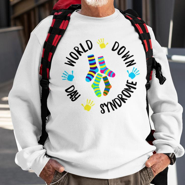 World Down Syndrome DayV2 Sweatshirt Gifts for Old Men