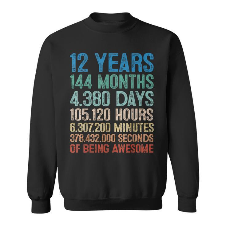 12 Year Old Gift Decorations 12Th Bday Awesome 2011 Birthday  Sweatshirt