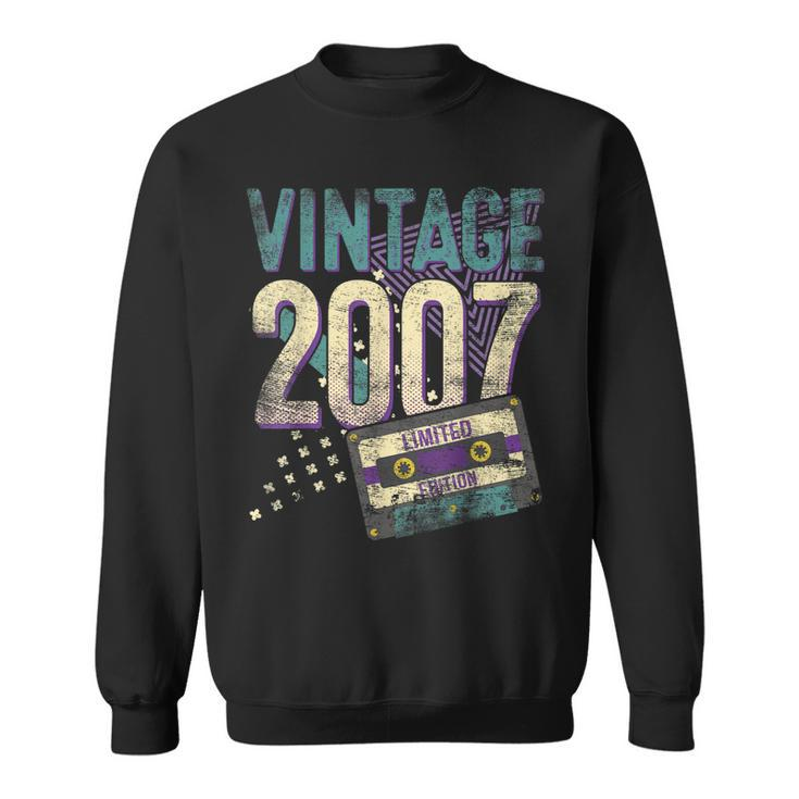 16 Year Old Gifts Vintage 2007 Limited Edition 16Th Birthday V2 Sweatshirt