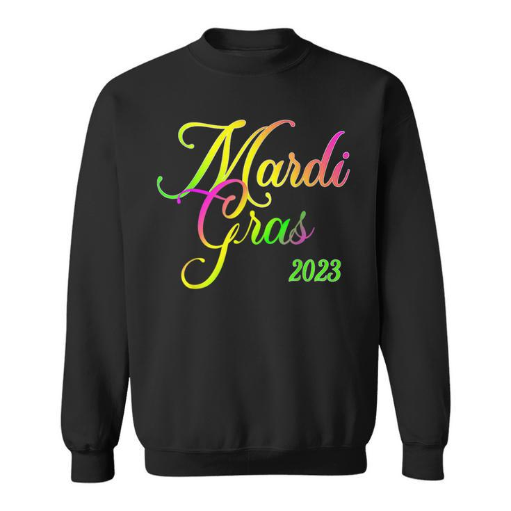 2023 Cool Mardi Gras Parade New Orleans Party Drinking  Sweatshirt