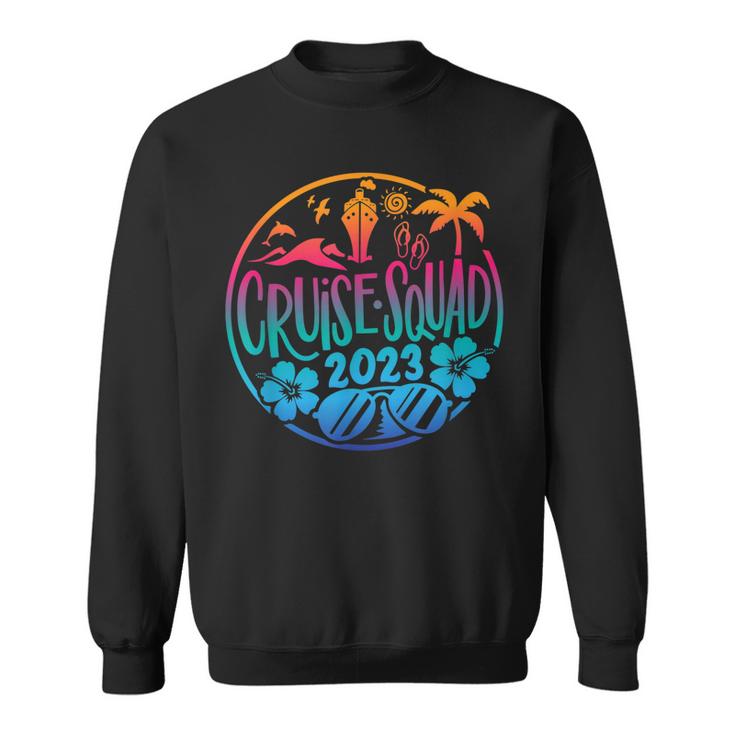 2023 Cruise Squad Vacation Beach Matching Group  Sweatshirt