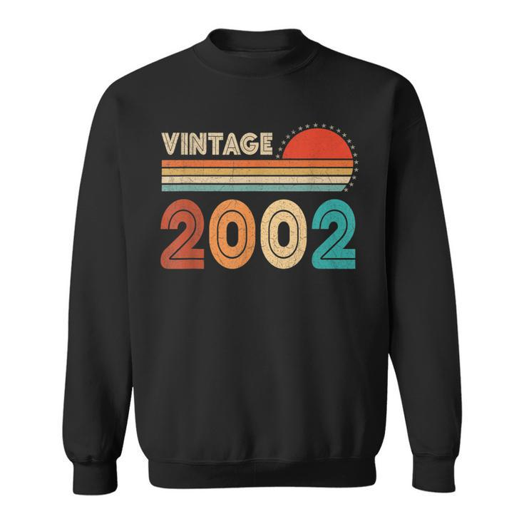 21 Year Old Vintage 2002 Limited Edition 21St Birthday Retro  Sweatshirt