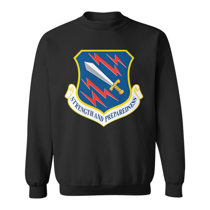 21St Space Wing Afspc Military Veteran Morale   Men Women Sweatshirt Graphic Print Unisex