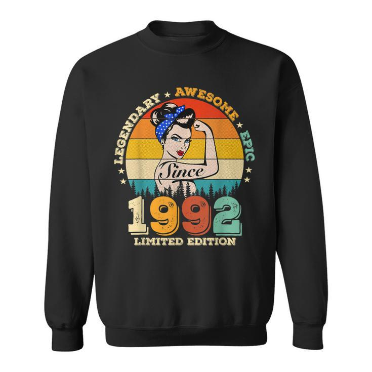 30 Jahre Legende 1992 - Sweatshirt für Fantastische Frauen zum Geburtstag