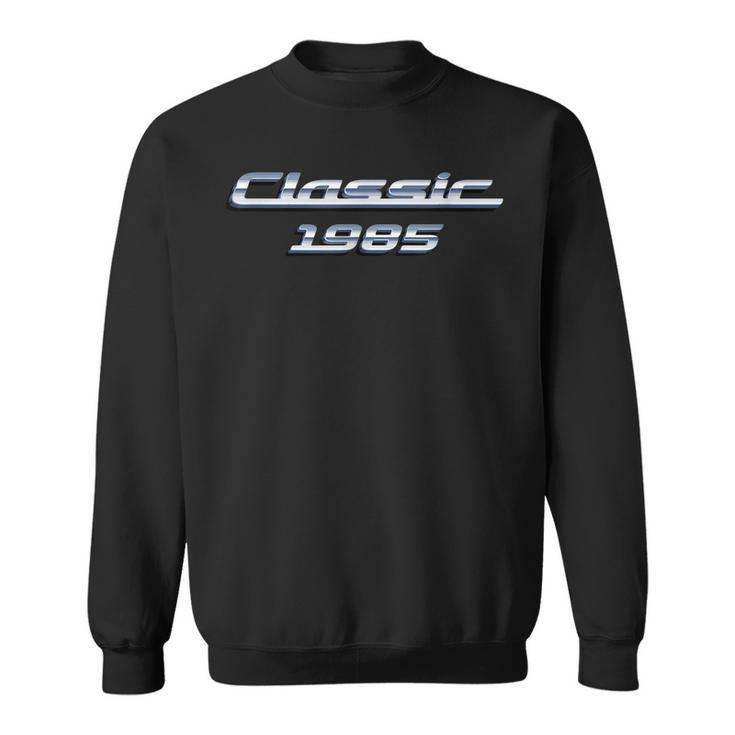 38 Year Old Vintage Classic Car 1985 38Th Birthday  Sweatshirt