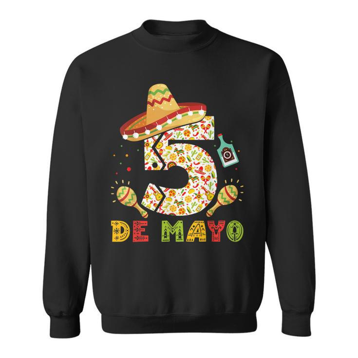 5 De Mayo Fiesta Party Mexican Fiesta Sombrero Sweatshirt