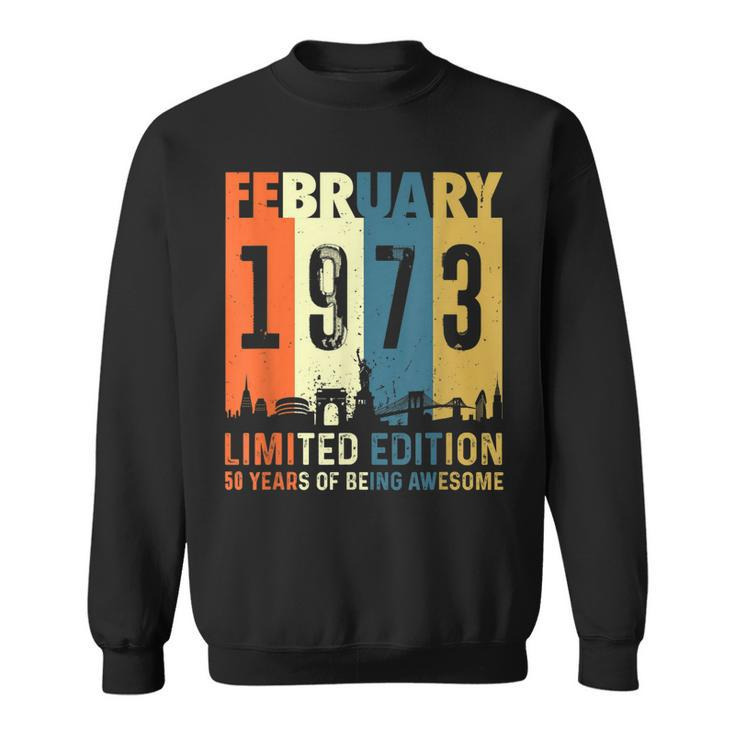 50 Limitierte Auflage Hergestellt Im Februar 1973 Zum 50 Sweatshirt