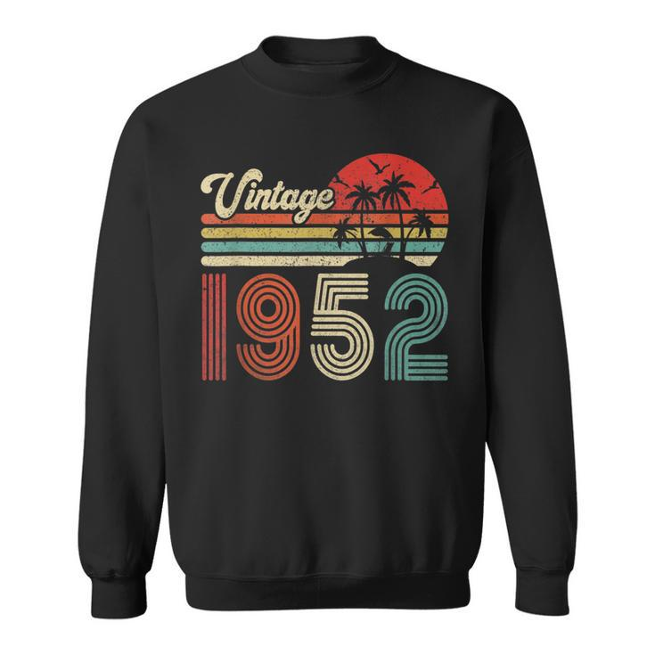 71 Jahre Vintage 1952 Sweatshirt für Frauen & Männer, 71. Geburtstag