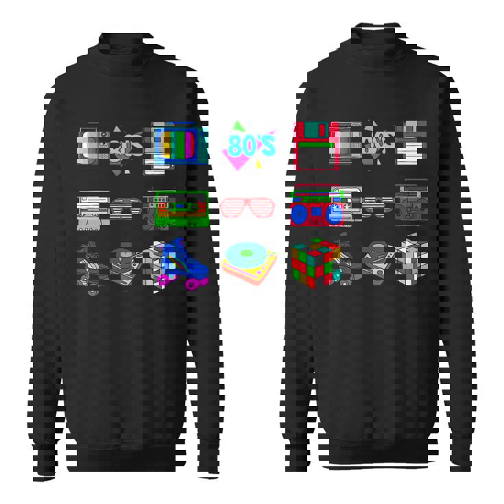80S Party 1980S Funny Vintage 80S Costume Men Women Sweatshirt