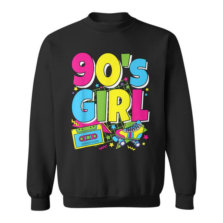 90S Girl 1990S Fashion 90S Theme Outfit Nineties 90S Costume Sweatshirt