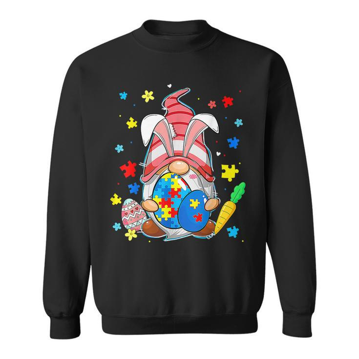 Accept Understand Love Gnome Easter Day Autism Awareness  Sweatshirt