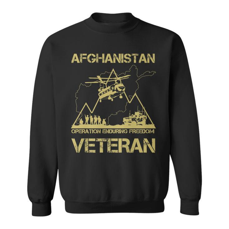 Afghanistan Veteran Graphic Sweatshirt