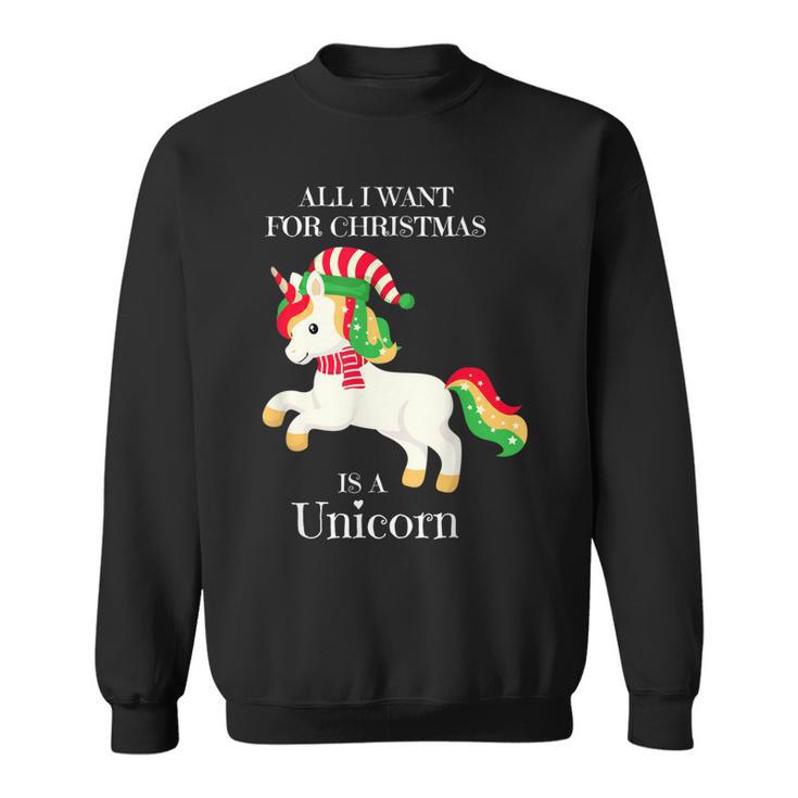 All i want for christmas is a best sale unicorn pajama