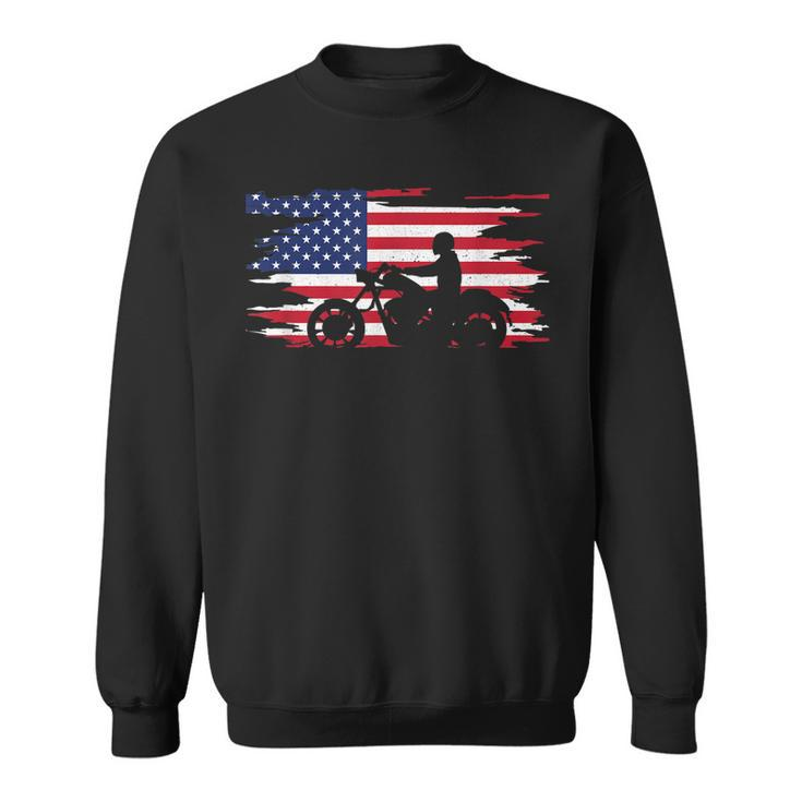 American Flag Motorcycle Apparel Motorcycle Sweatshirt