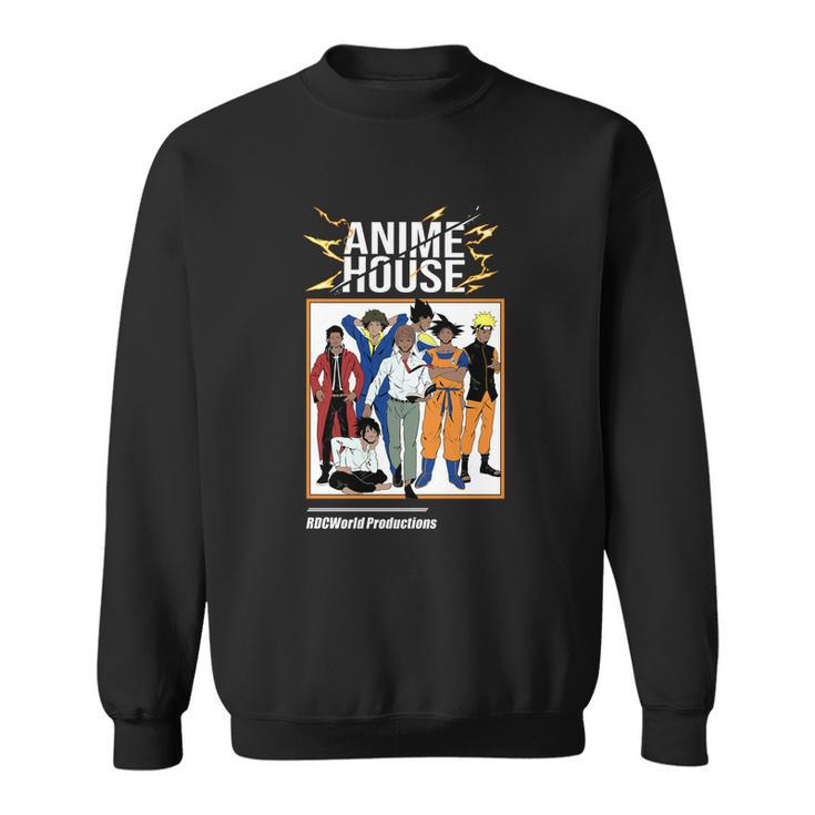 Anime House Men Women Sweatshirt Graphic Print Unisex