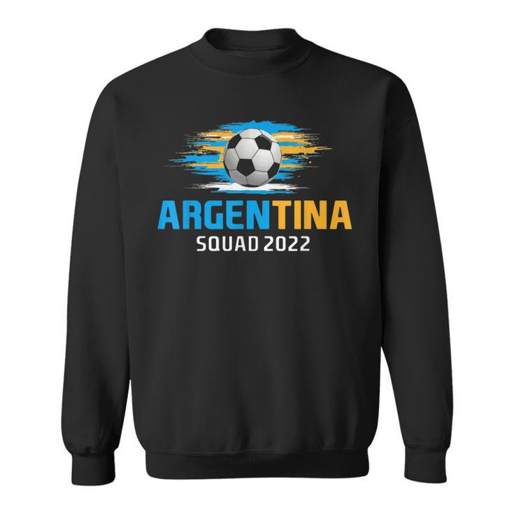 Argentina Squad 2022 Jersey Proud Argentina Flag Sun Of May  Men Women Sweatshirt Graphic Print Unisex