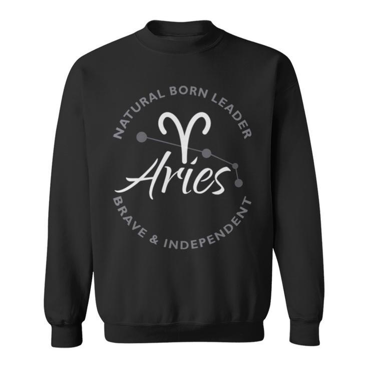 Aries Astrology Zodiac Sign V2 Sweatshirt