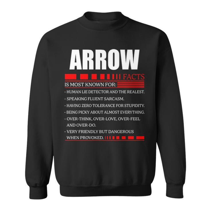Arrow Fact Fact  Arrow   For Arrow Fact Sweatshirt
