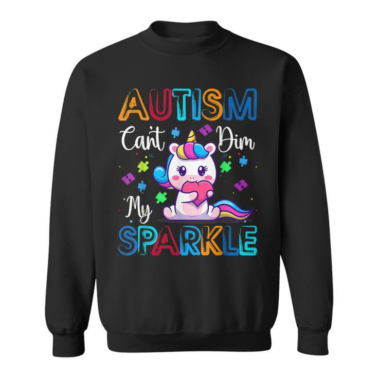 Autism Awareness Kids Unicorn  For Autism Mom Girls  Sweatshirt