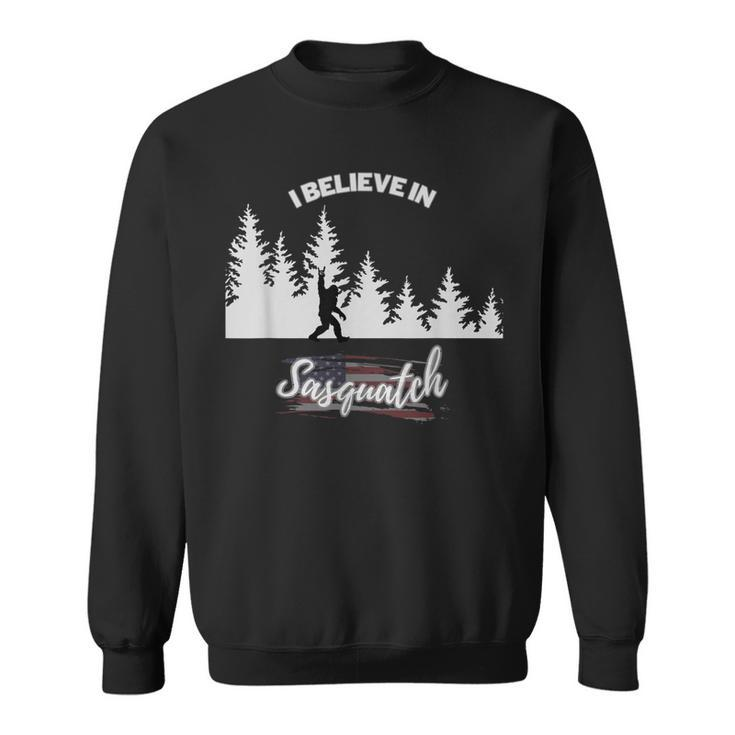 Awesome I Believe In Sasquatch- For Bigfoot Believers  Sweatshirt