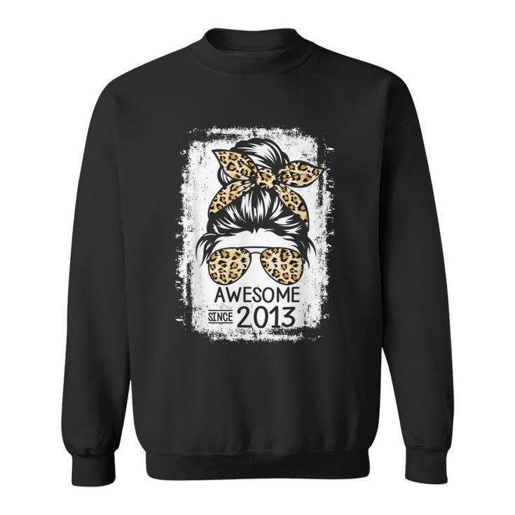 Awesome Since 2013 Vintage 2013 9Th Birthday 9 Years Old  Sweatshirt