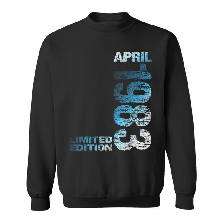 Awesome Since April 1983 40Th Birthday Born 1983  Sweatshirt