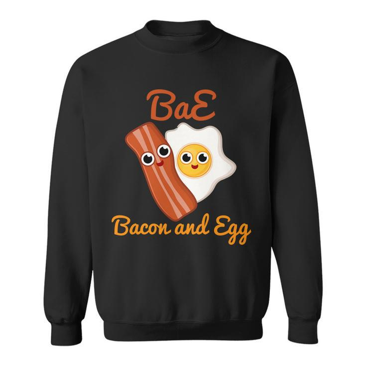 Bae Bacon And Eggs Funny Best Friends Sweatshirt