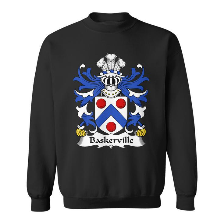 Baskerville Coat Of Arms Family Crest Sweatshirt