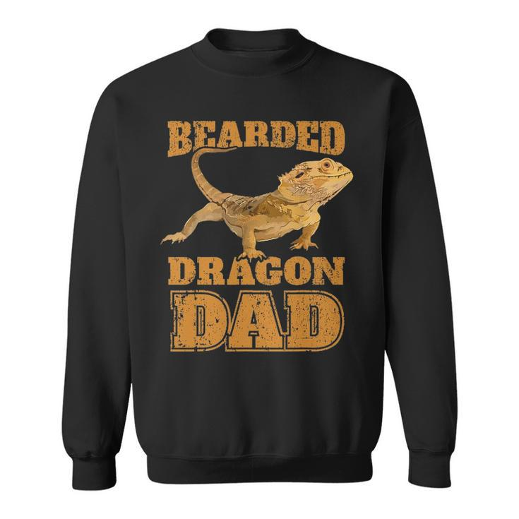 Bearded Dragon  Bearded Dragon Dad Papa Gift V2 Sweatshirt
