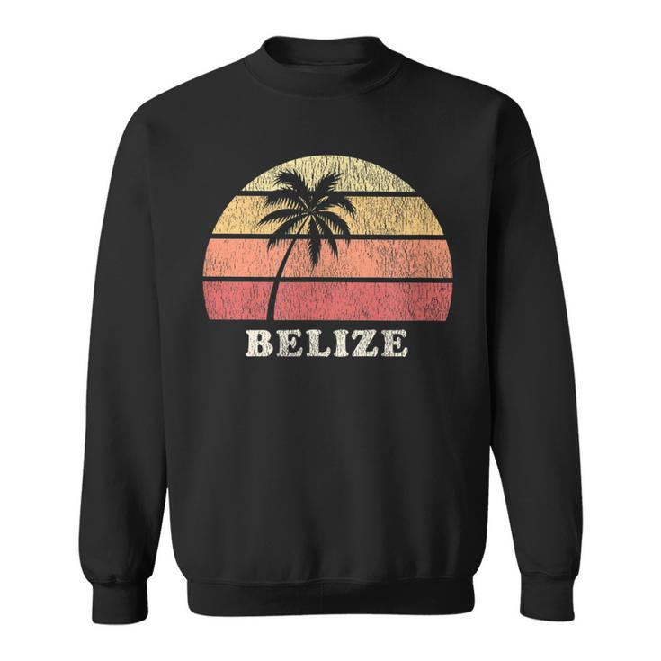 Belize Vintage 70S Retro Throwback Design  Sweatshirt