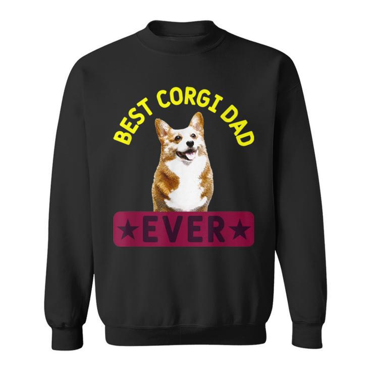 Best Corgi Dad   Dog Lover Owner Sweatshirt