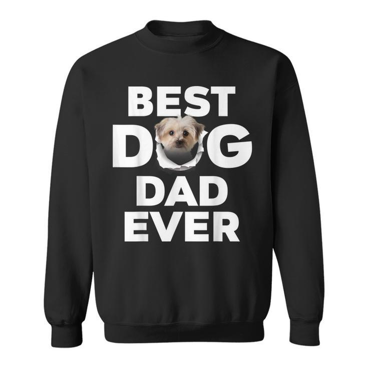 Best Dog Dad Ever Morkie Lovers Sweatshirt