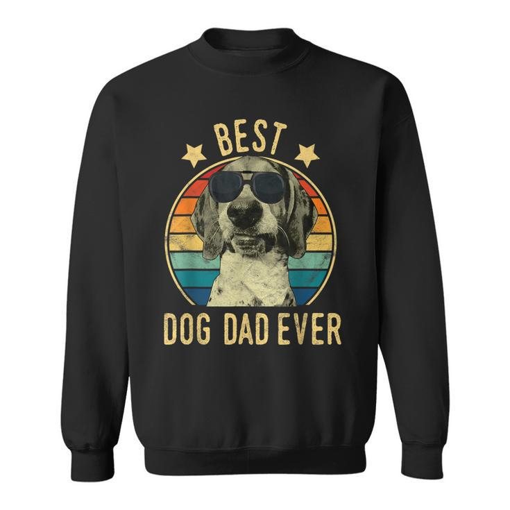 Best Dog Dad Ever Treeing Walker Coonhound Fathers Day Gift Sweatshirt