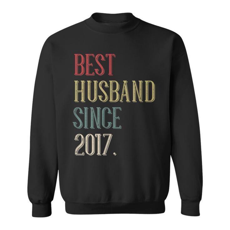 Best Husband 2017 6 Year 6Th Wedding Anniversary For Him Men  Sweatshirt